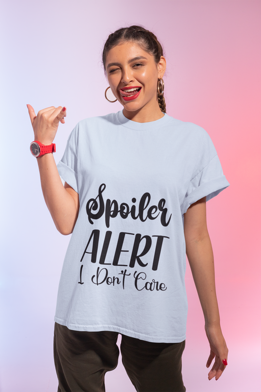 I Don’t Care Tee for Women – Bold T Shirt, Comfy Weekend Outfit