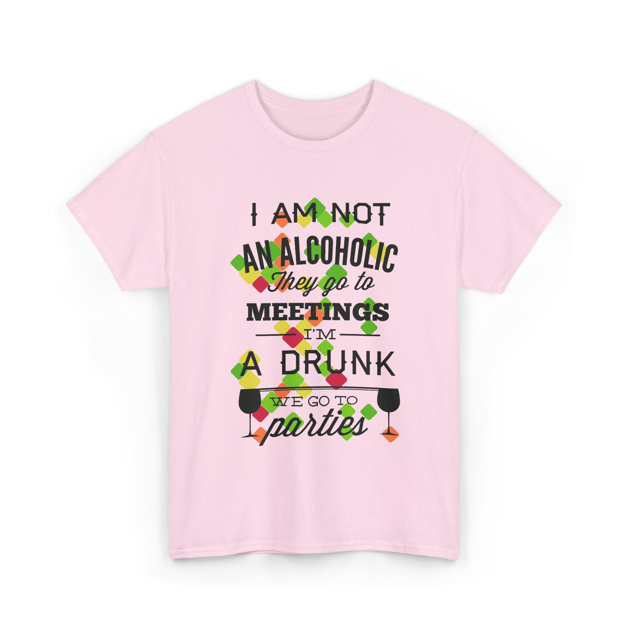Party Mood Activated – Women’s Funny Drunk Heavy Cotton T-Shirt