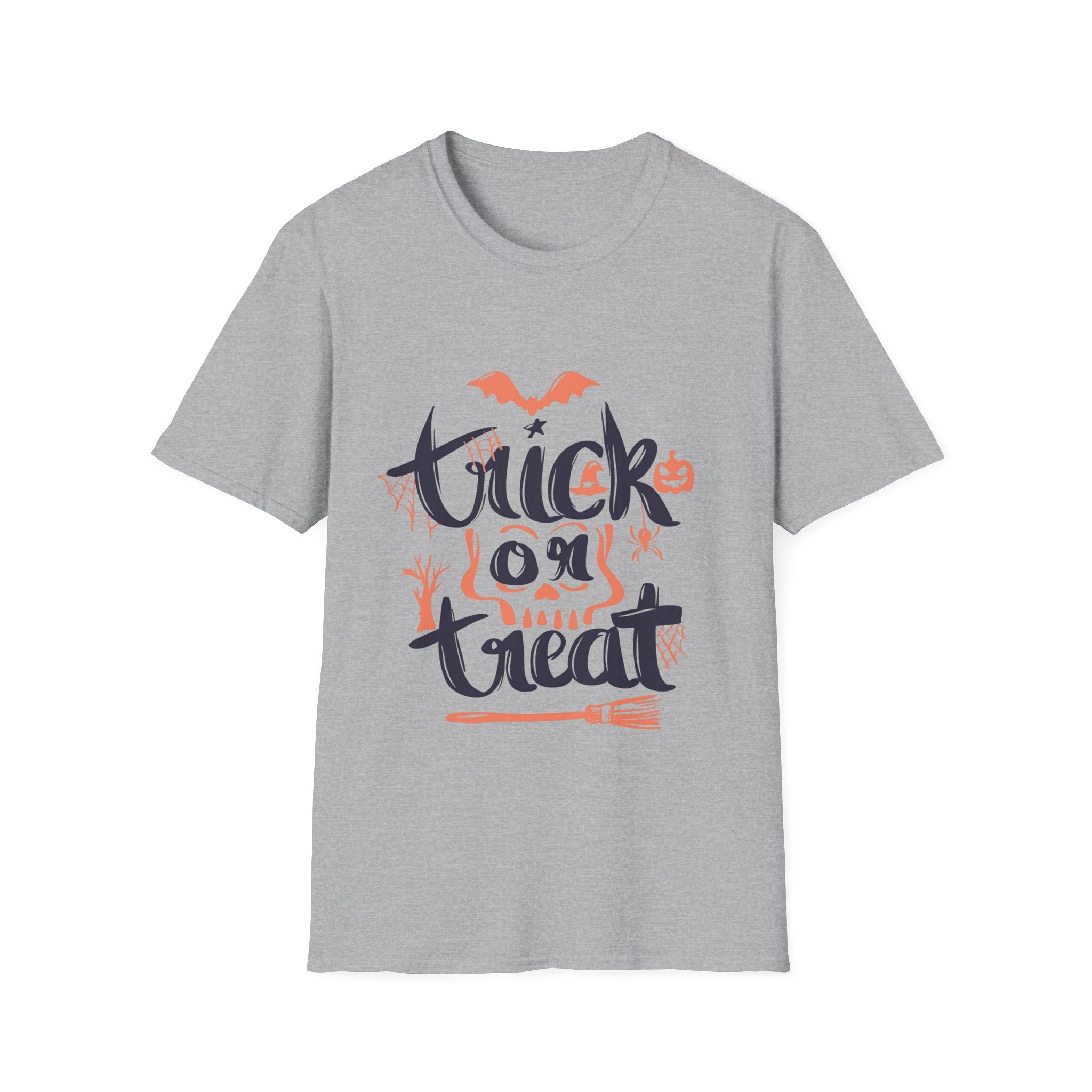 Women’s Trick or Treat Halloween T-Shirt – Spooky & Fun Graphic Tee
