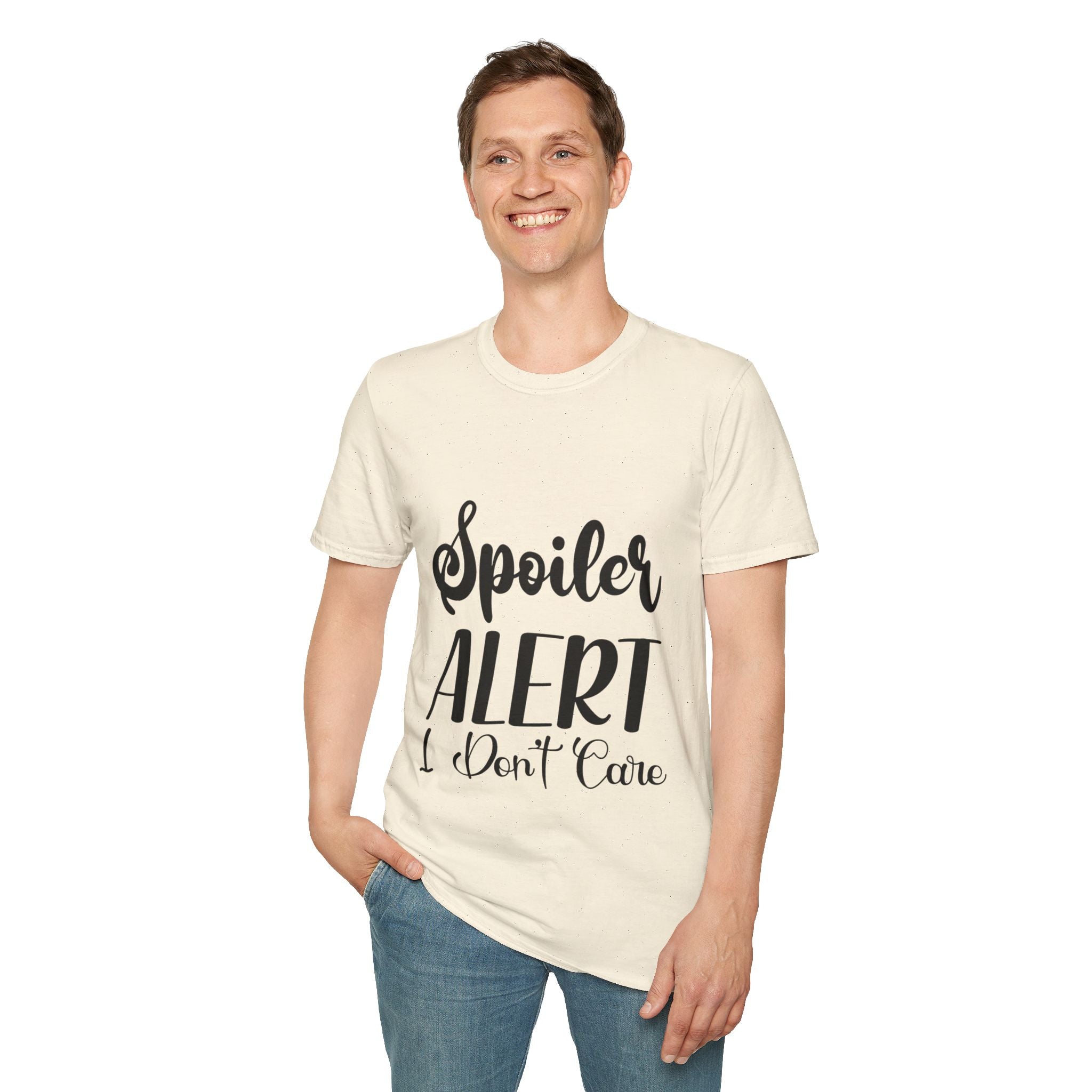 I Don’t Care Tee for Men – Bold T Shirt, Comfy Weekend Outfit