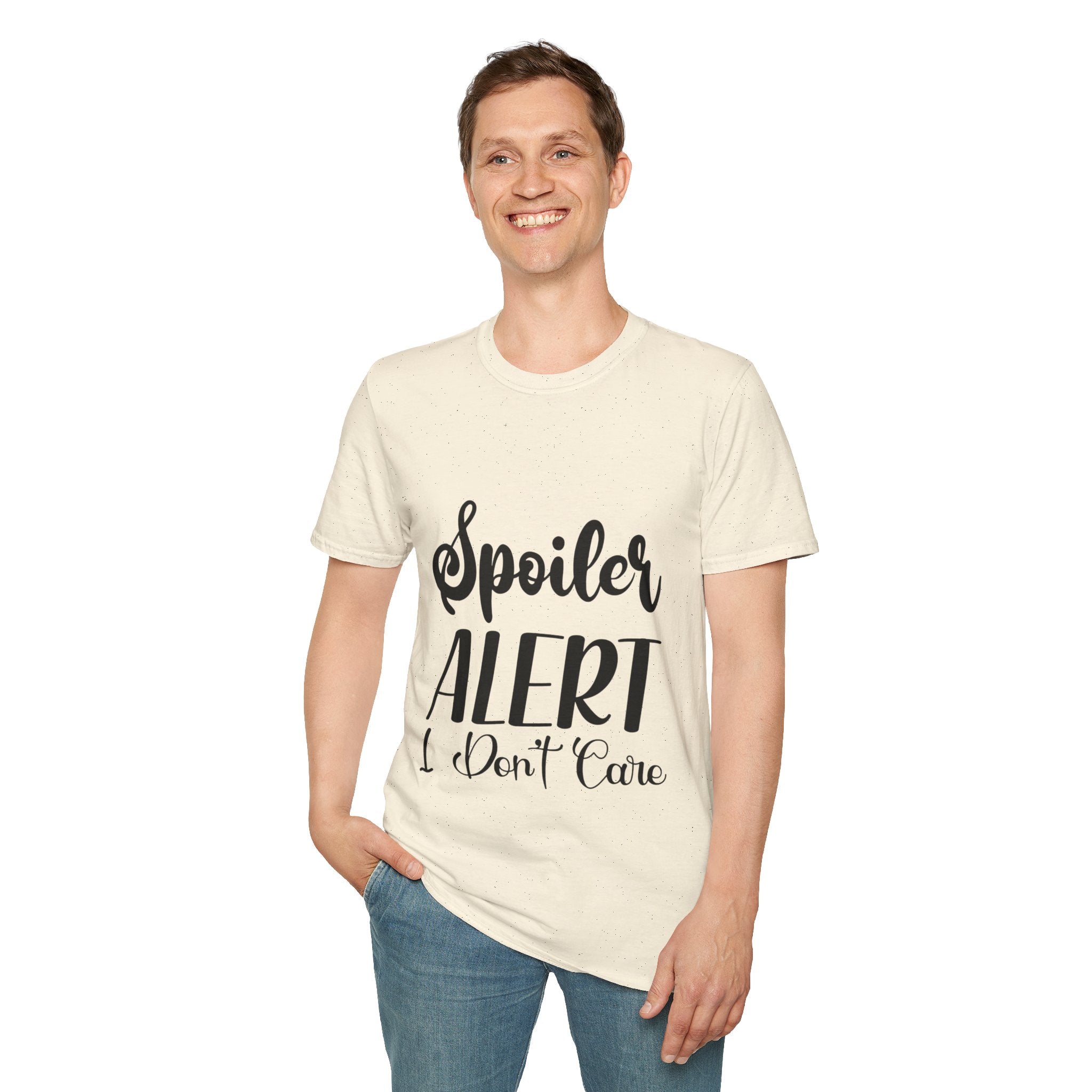 I Don’t Care Tee for Men – Bold T Shirt, Comfy Weekend Outfit