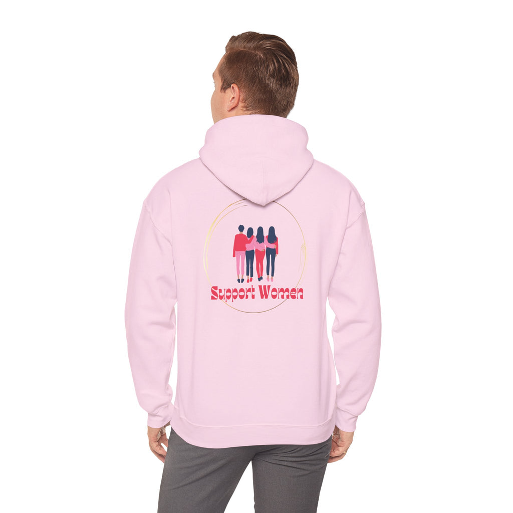 Support Women Hoodie – Cozy Unisex Values Wear