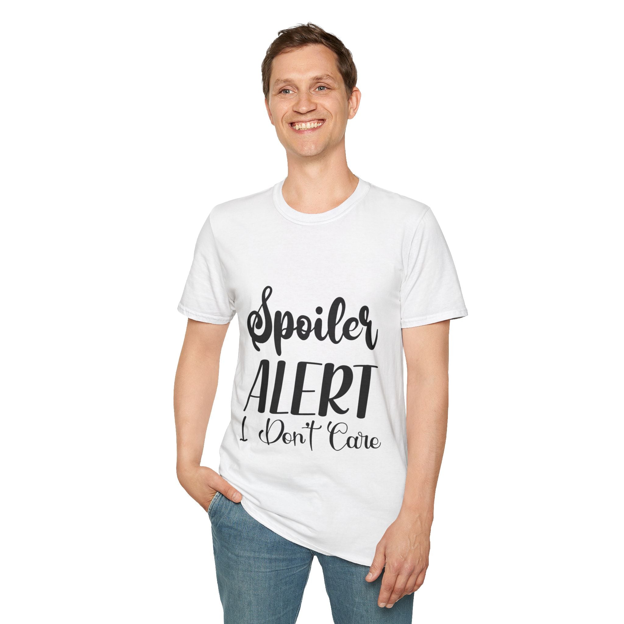 I Don’t Care Tee for Men – Bold T Shirt, Comfy Weekend Outfit