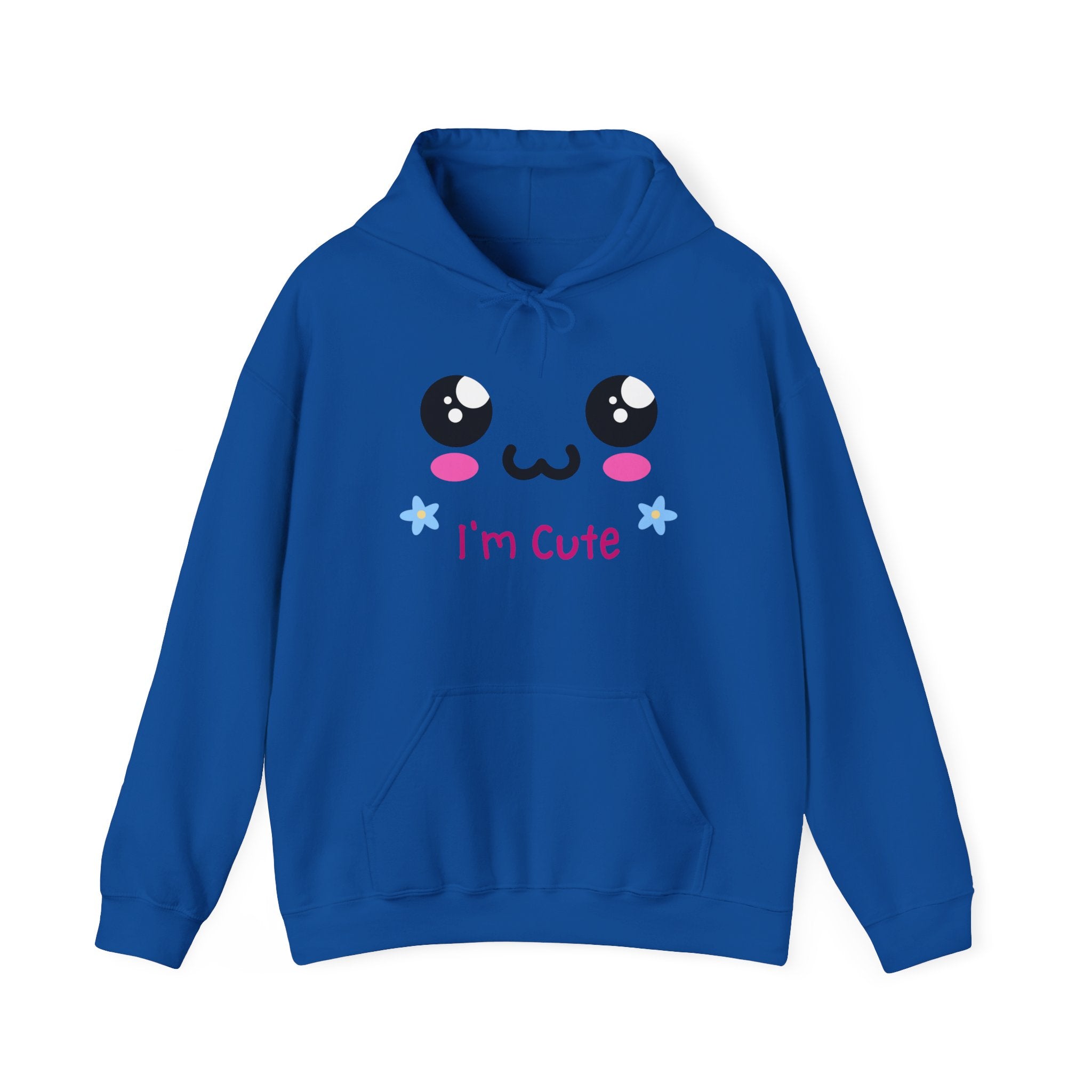 I’m Cute Kawaii Hoodie – Cozy Unisex Graphic Sweatshirt