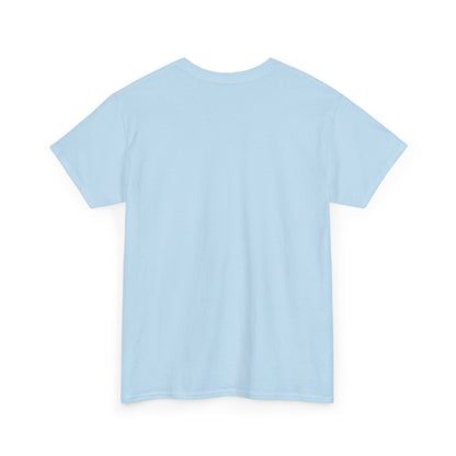 Retro Vibes Unisex Heavy Cotton Tee with Floral Cassette Design
