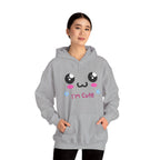 I’m Cute Kawaii Hoodie – Cozy Unisex Graphic Sweatshirt
