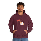 Hello Cat Hoodie – Cozy Unisex Graphic Sweatshirt