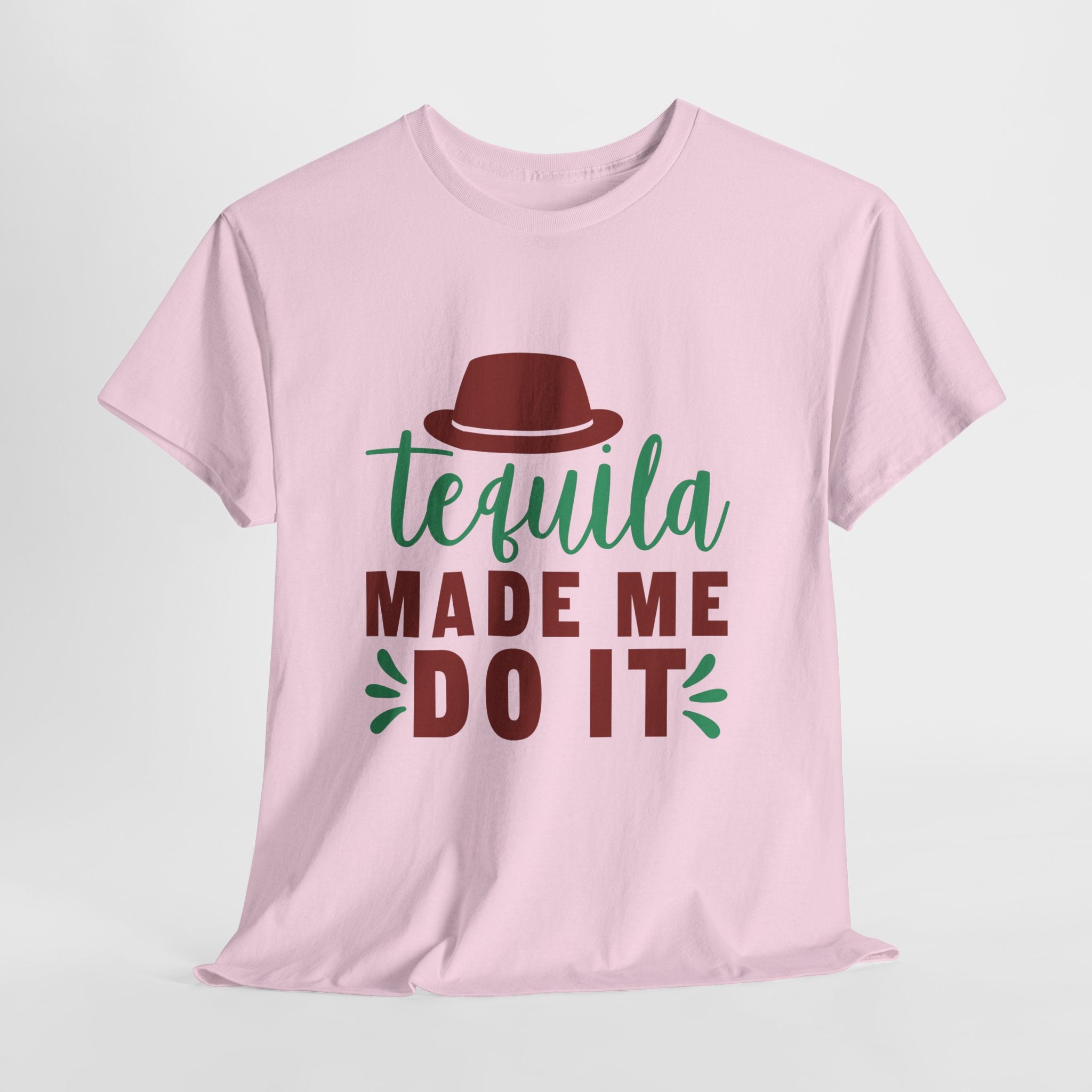 Tequila Made Me Do It – Women’s Heavy Cotton Party T-Shirt