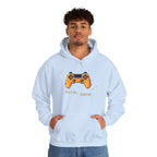 Pixel Game Hoodie – Retro Gaming Unisex Sweatshirt
