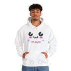 I’m Cute Kawaii Hoodie – Cozy Unisex Graphic Sweatshirt