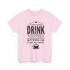 Coffee Lovers Unisex Heavy Cotton Tee - 'I Don't Always Drink Coffee, But When I Do...'