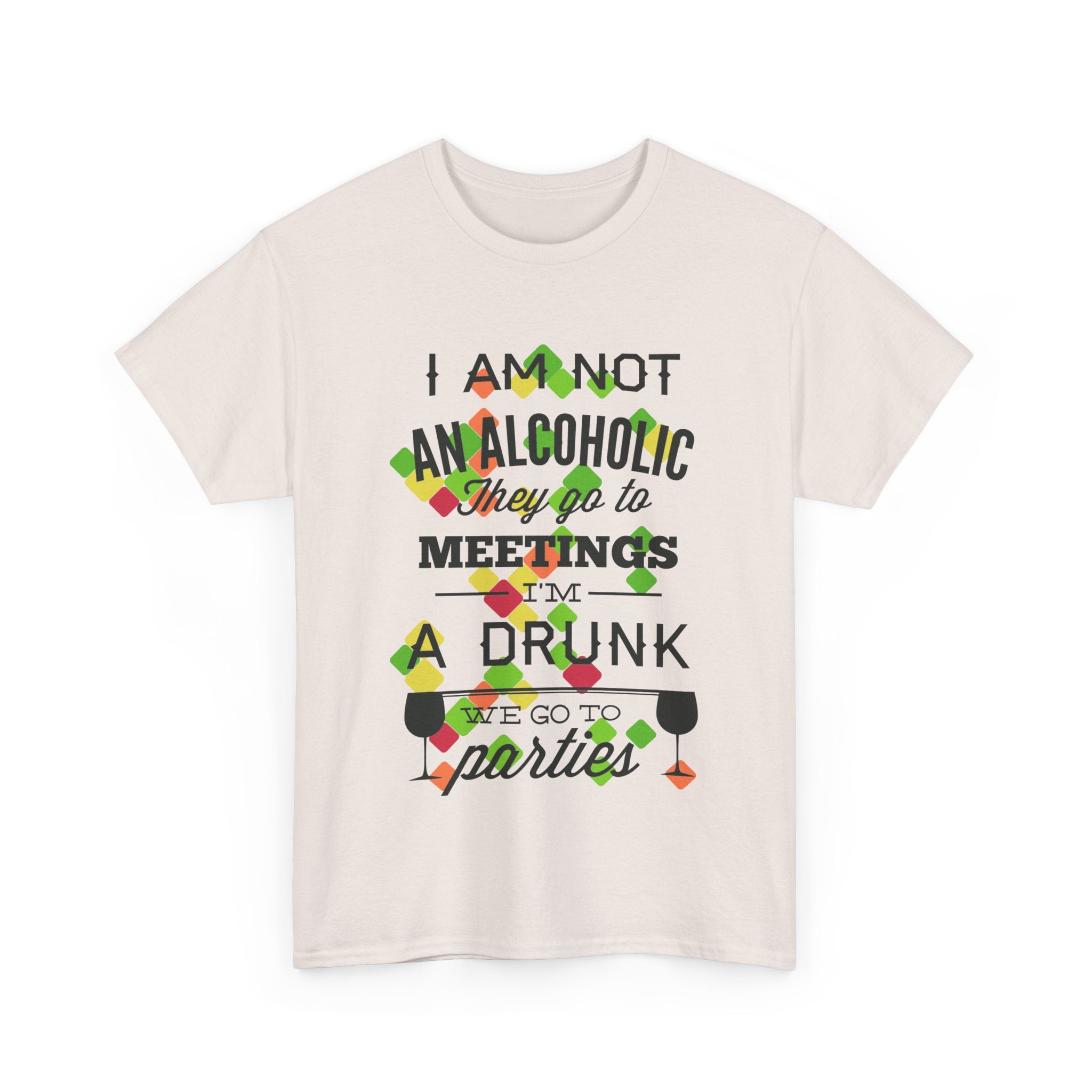 Party Mood Activated – Women’s Funny Drunk Heavy Cotton T-Shirt