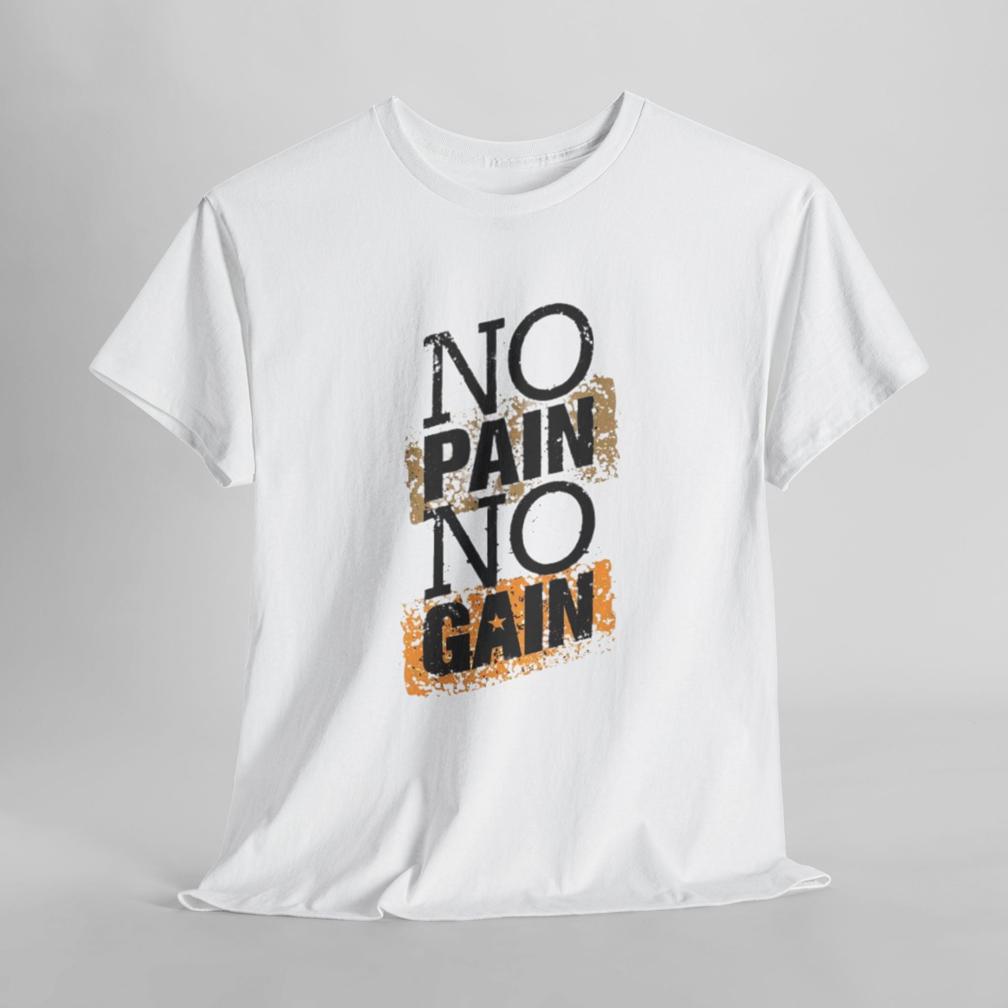 No Pain No Gain – Women’s Heavy Cotton Motivational T-Shirt