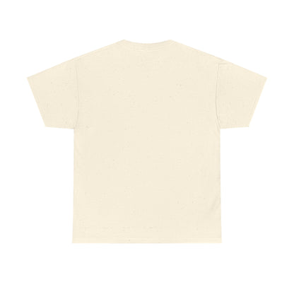 Retro Vibes Unisex Heavy Cotton Tee with Floral Cassette Design