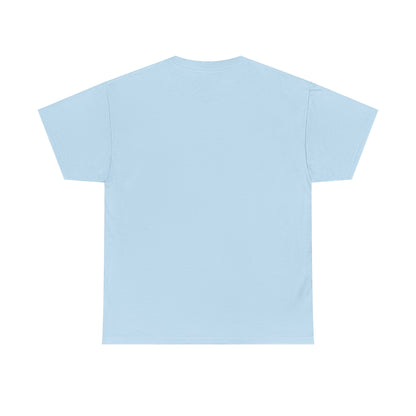 Retro Vibes Unisex Heavy Cotton Tee with Floral Cassette Design