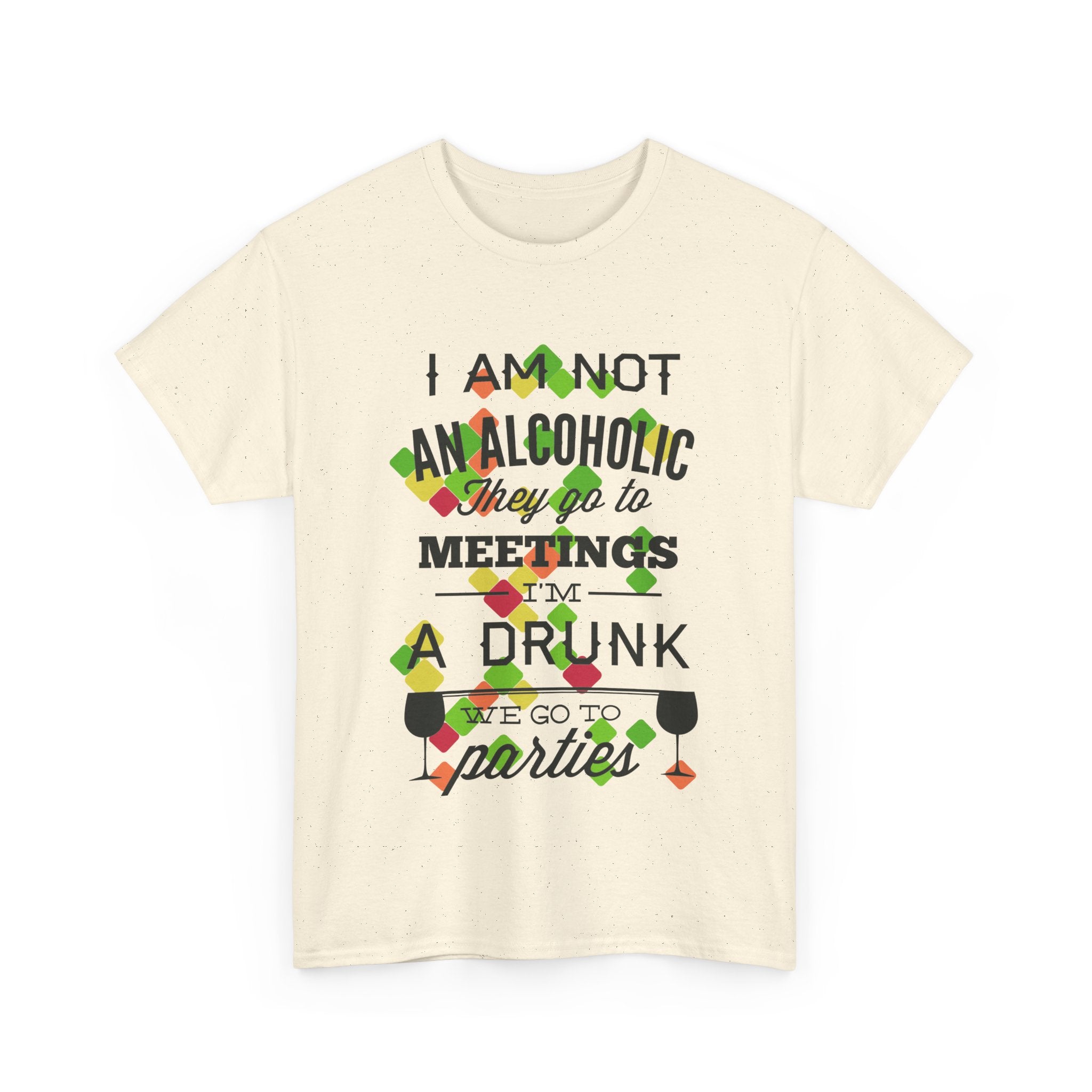 Party Mood Activated – Women’s Funny Drunk Heavy Cotton T-Shirt
