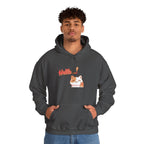 Hello Cat Hoodie – Cozy Unisex Graphic Sweatshirt
