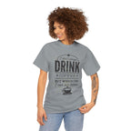 Coffee Lovers Unisex Heavy Cotton Tee - 'I Don't Always Drink Coffee, But When I Do...'
