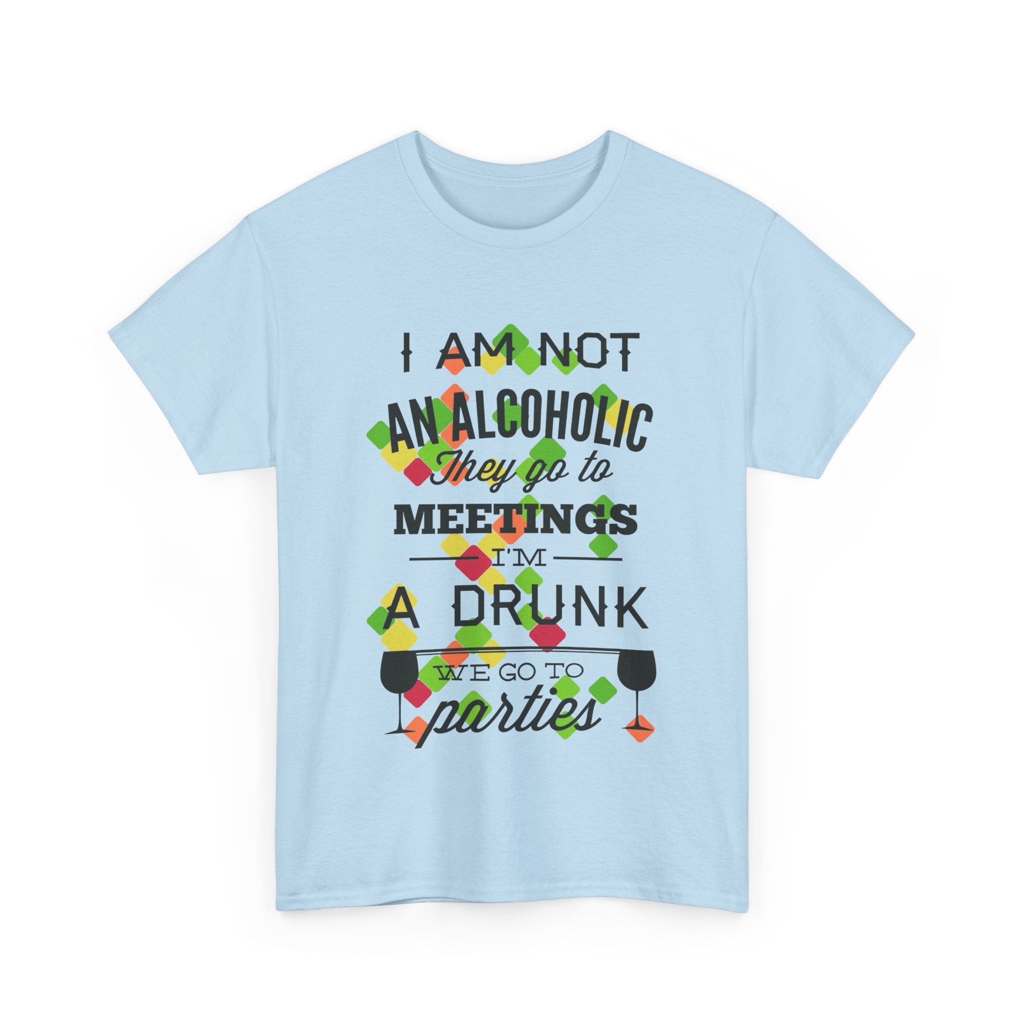 Party Mood Activated – Women’s Funny Drunk Heavy Cotton T-Shirt