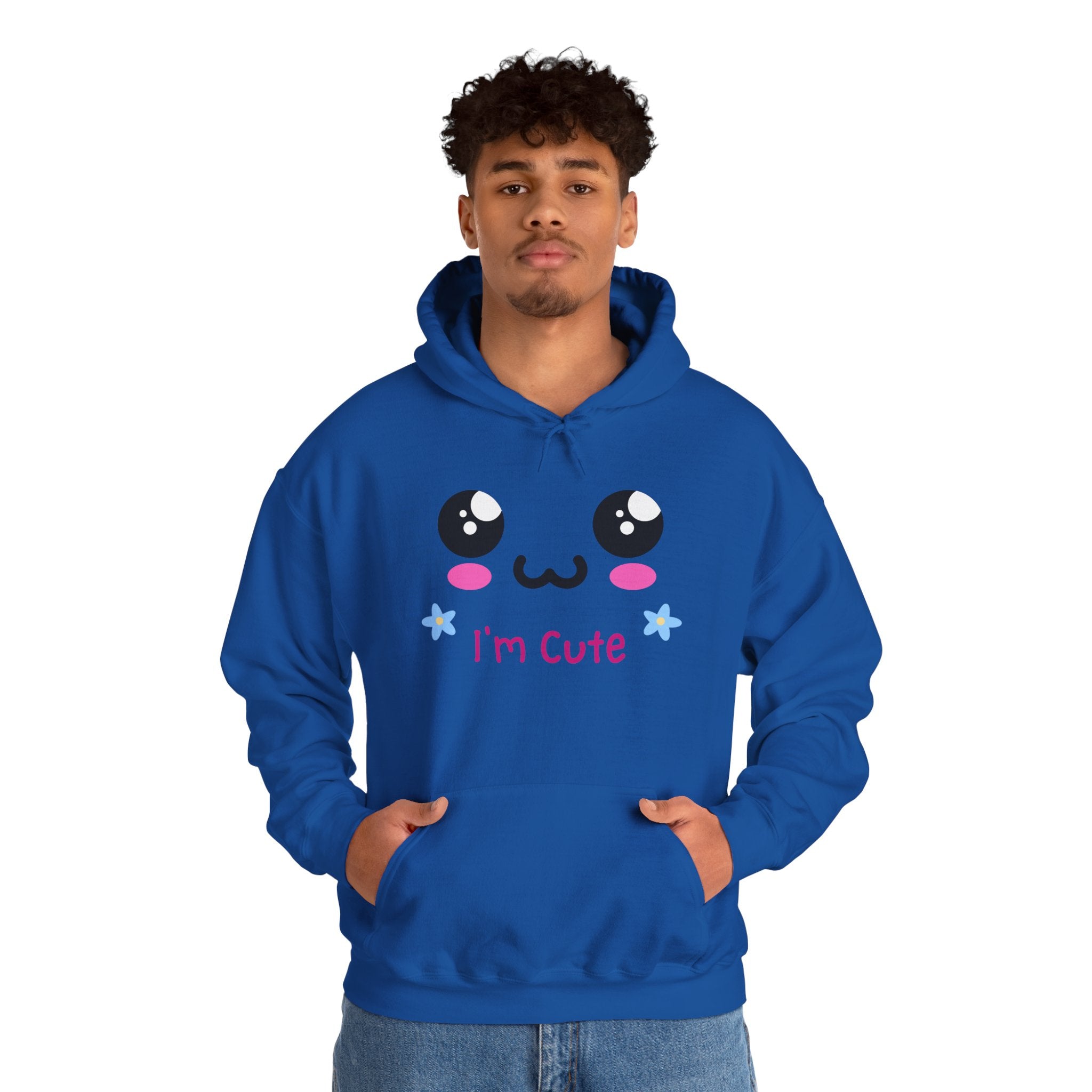 I’m Cute Kawaii Hoodie – Cozy Unisex Graphic Sweatshirt