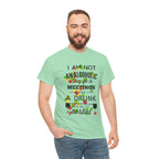 Party Mood Activated – Women’s Funny Drunk Heavy Cotton T-Shirt