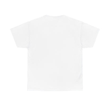 Retro Vibes Unisex Heavy Cotton Tee with Floral Cassette Design