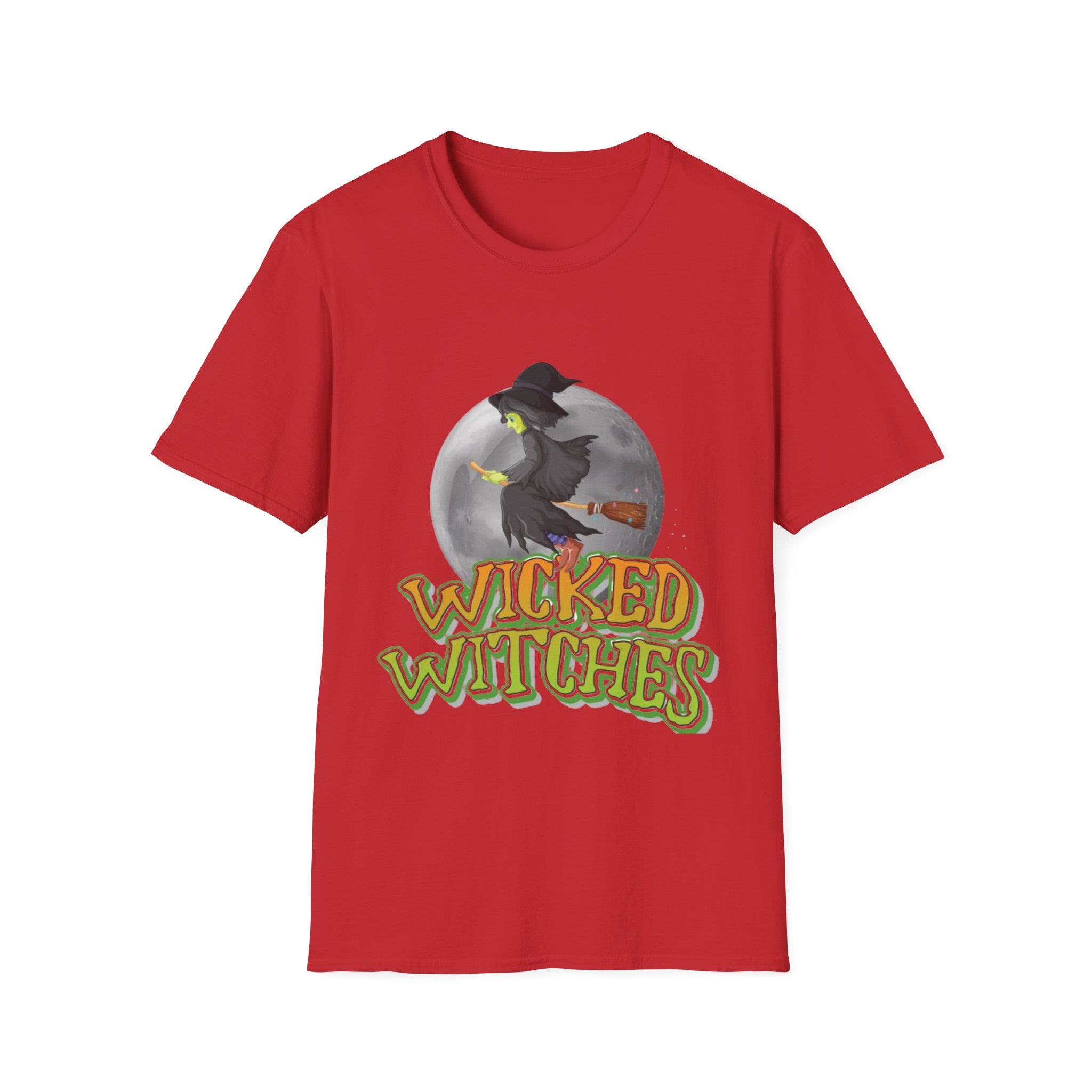 Wicked Witches Women Softstyle T-Shirt, Halloween Costume Tee