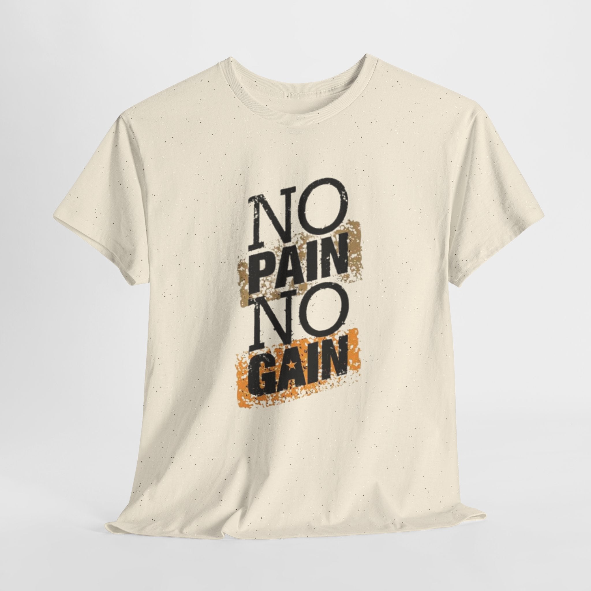 No Pain No Gain – Women’s Heavy Cotton Motivational T-Shirt