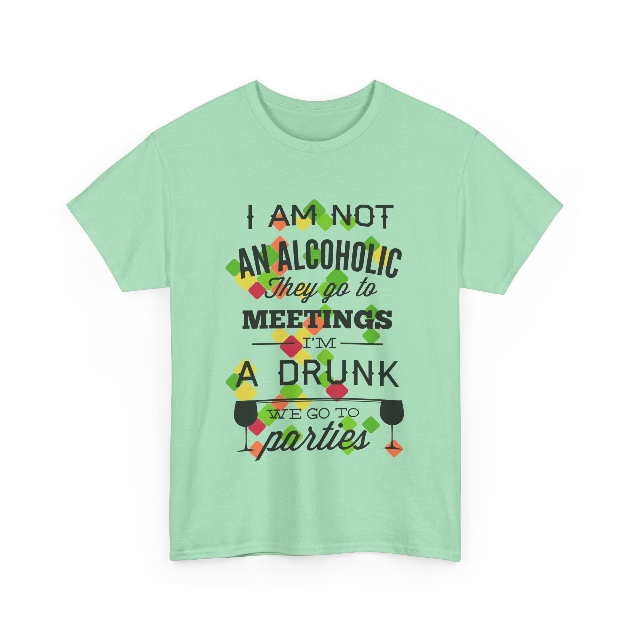 Party Mood Activated – Women’s Funny Drunk Heavy Cotton T-Shirt