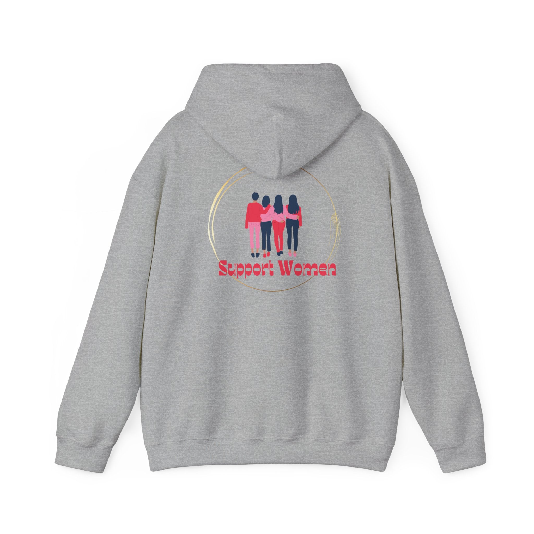Support Women Hoodie – Cozy Unisex Values Wear