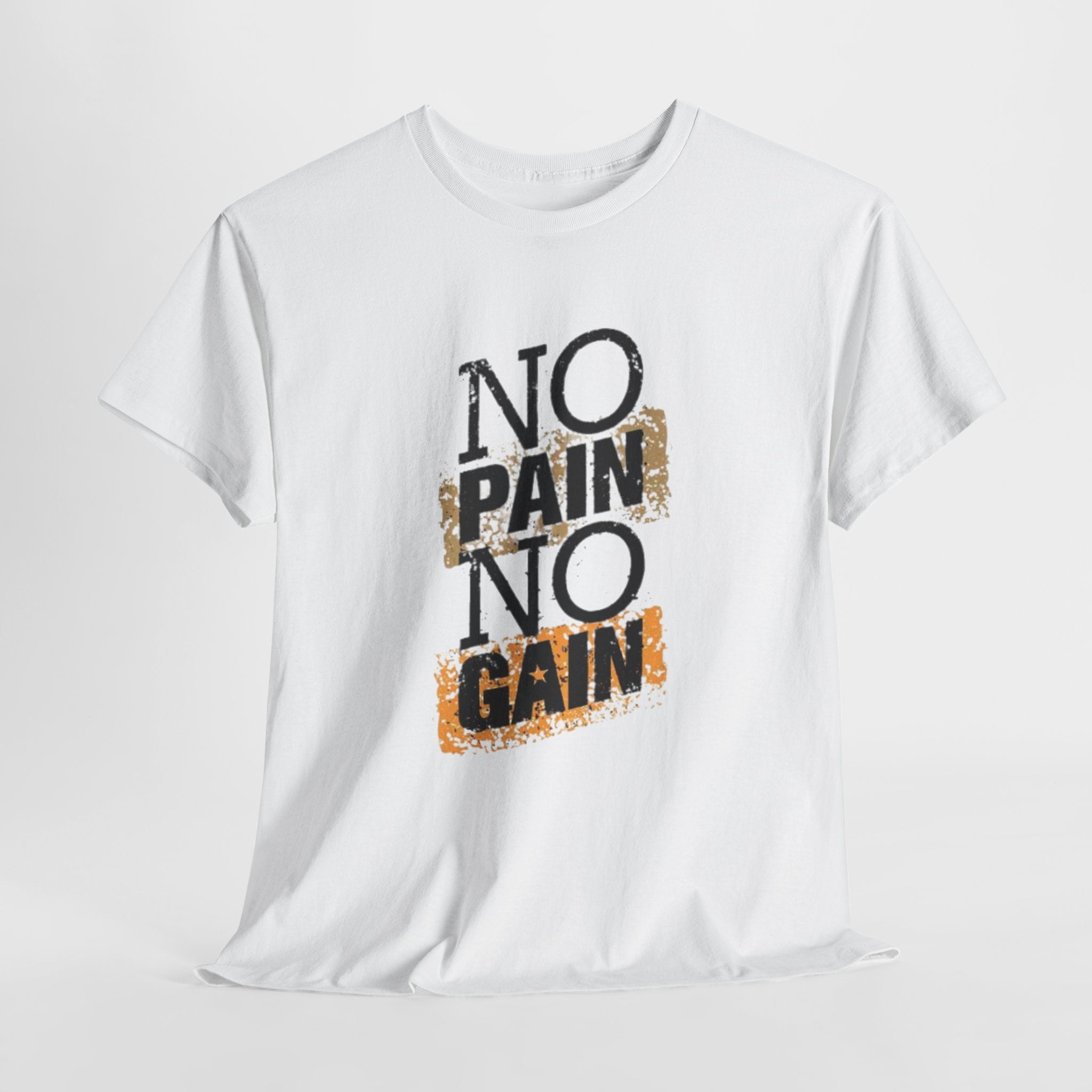 No Pain No Gain – Women’s Heavy Cotton Motivational T-Shirt