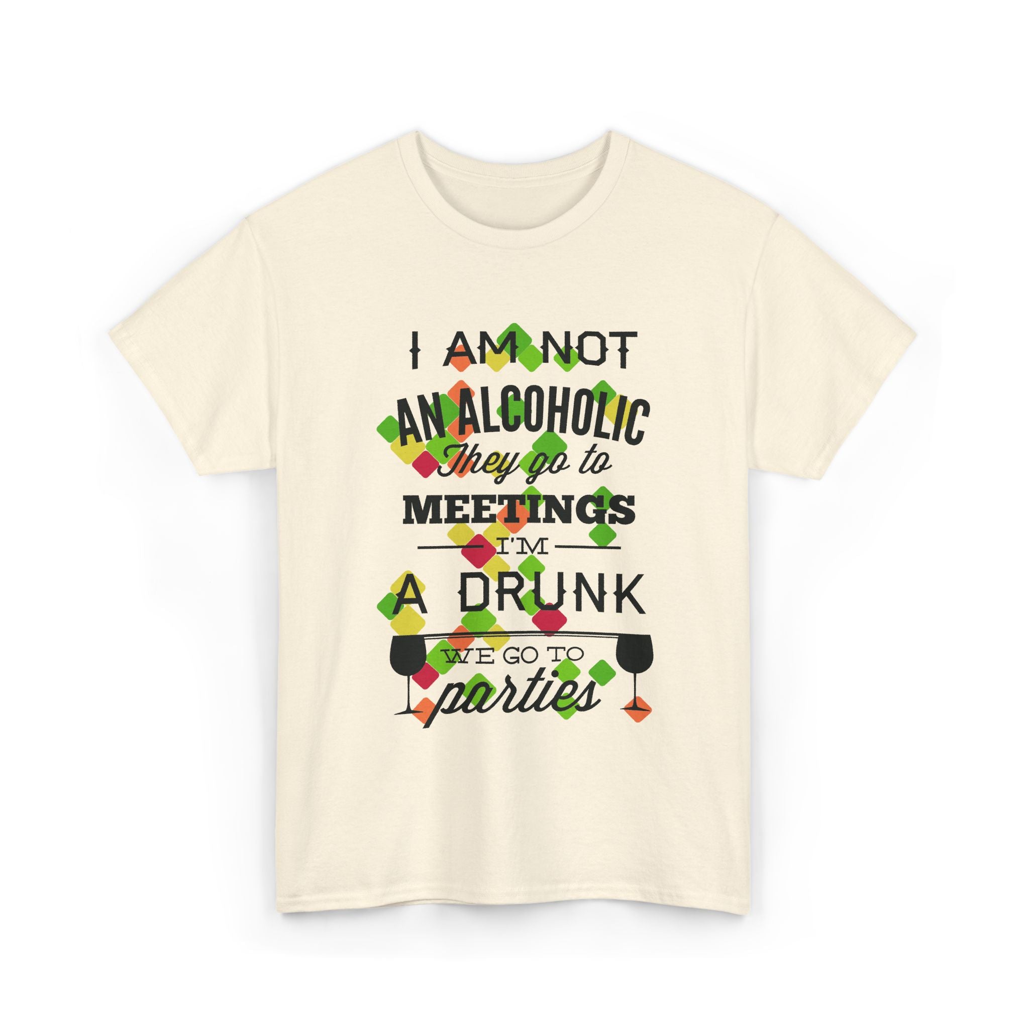 Party Mood Activated – Women’s Funny Drunk Heavy Cotton T-Shirt