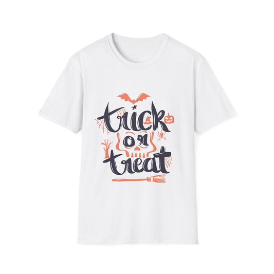 Men's Trick or Treat Halloween T-Shirt – Spooky & Fun Graphic Tee