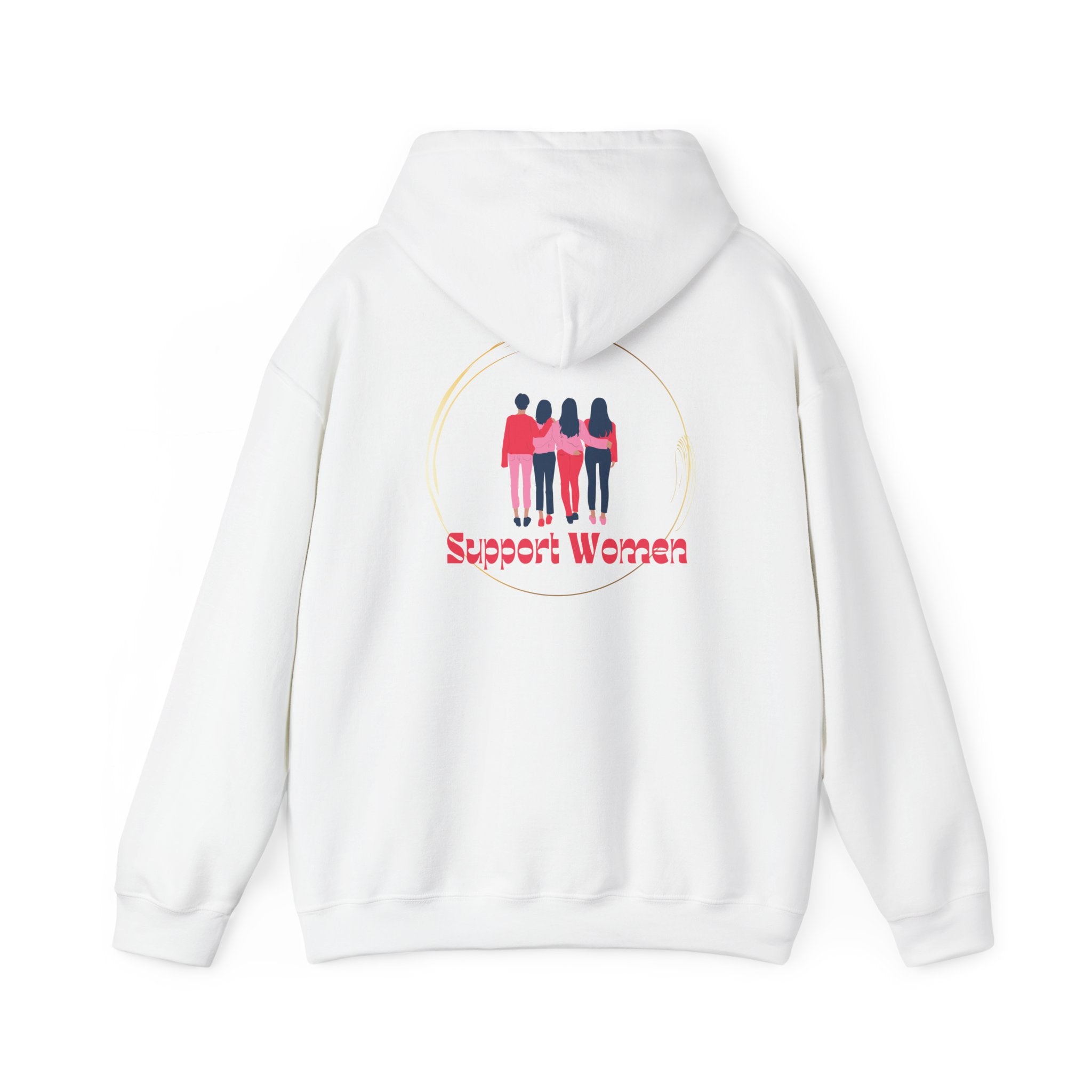Support Women Hoodie – Cozy Unisex Values Wear
