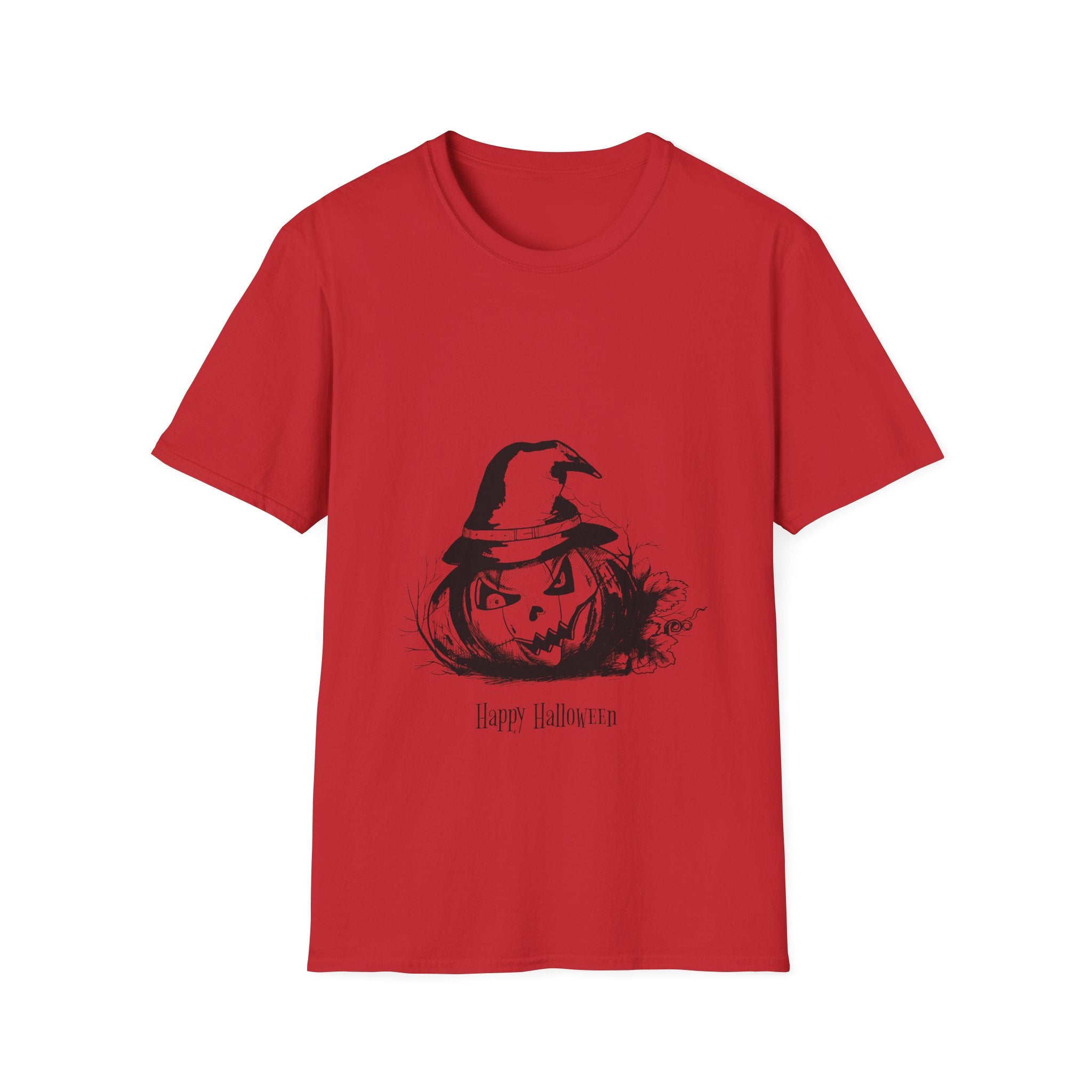 Halloween Pumpkin T-Shirt, Women Tee, Spooky Season Apparel, Trick or Treat Outfit