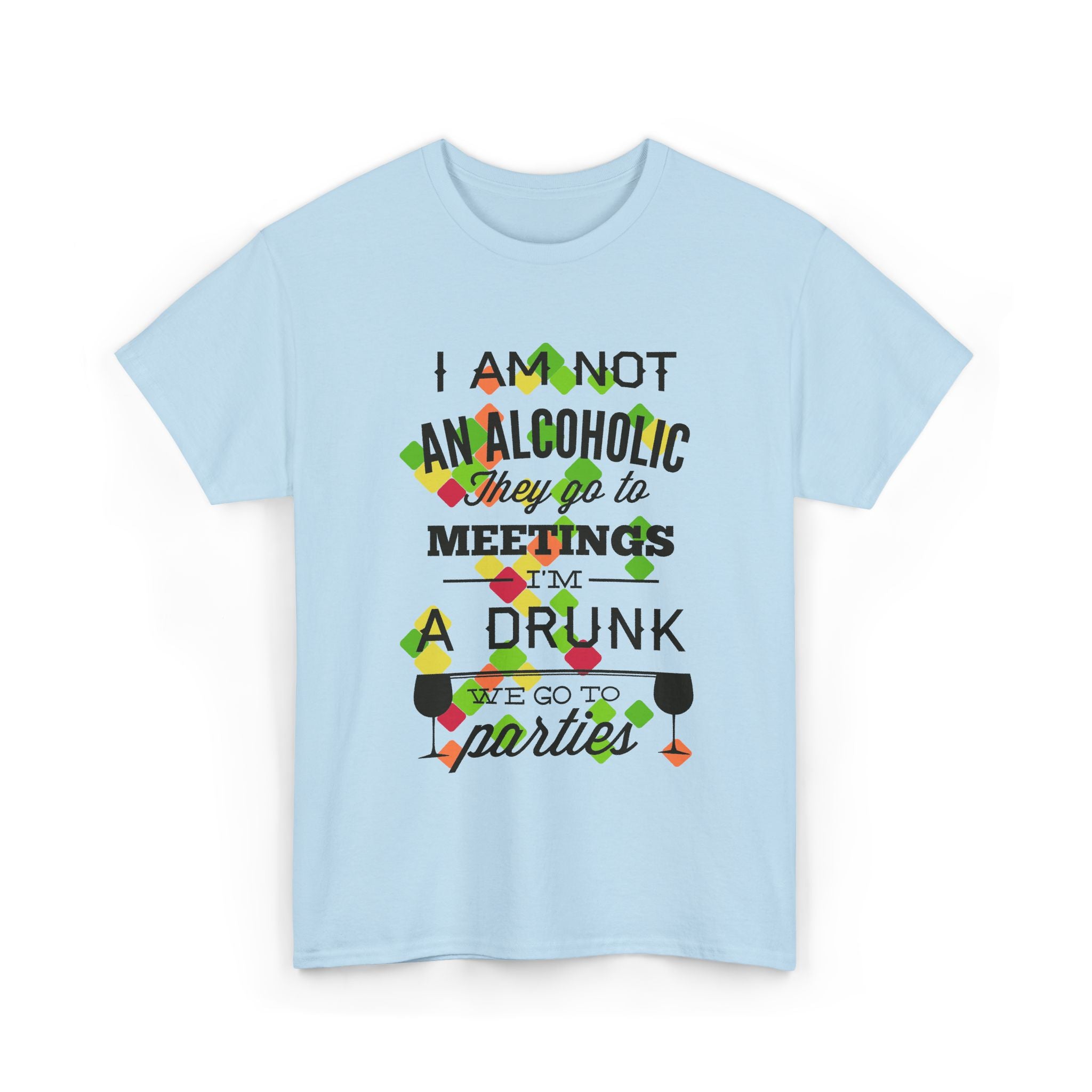 Party Mood Activated – Women’s Funny Drunk Heavy Cotton T-Shirt