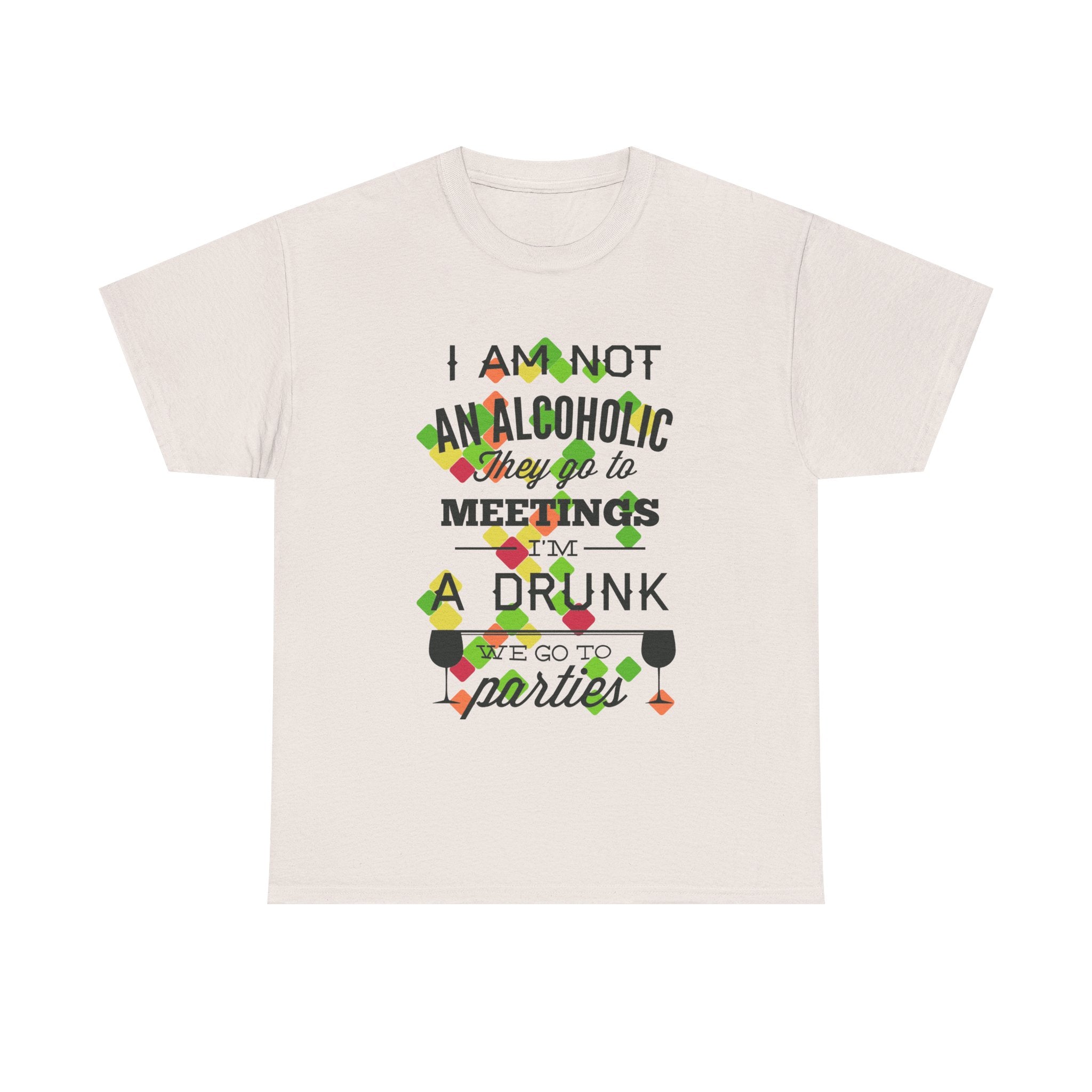 Party Mood Activated – Women’s Funny Drunk Heavy Cotton T-Shirt