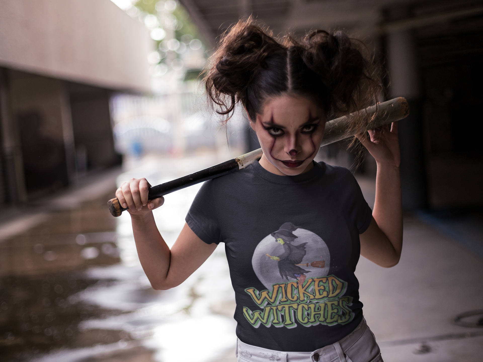 Wicked Witches Women Softstyle T-Shirt, Halloween Costume Tee