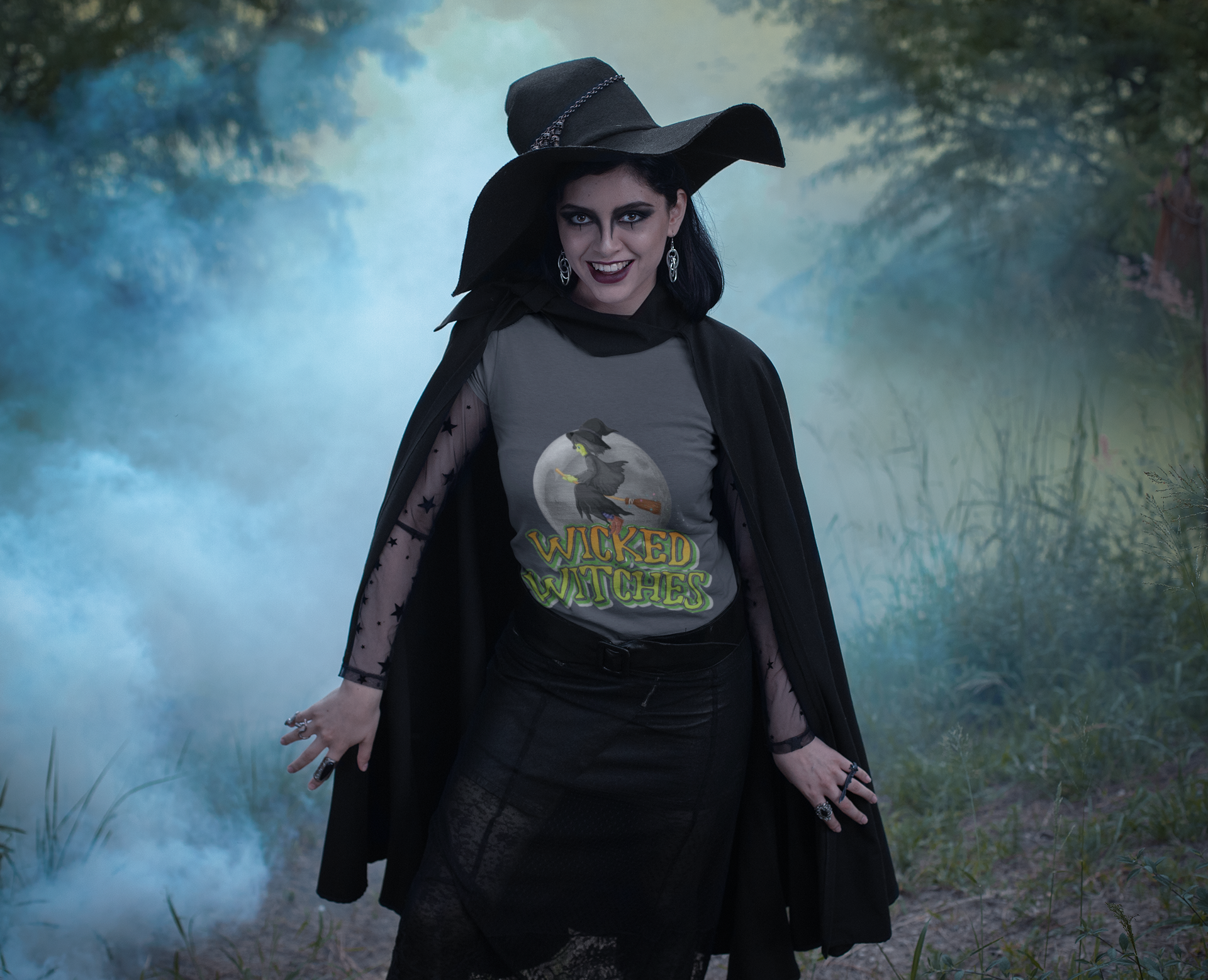 Wicked Witches Women Softstyle T-Shirt, Halloween Costume Tee
