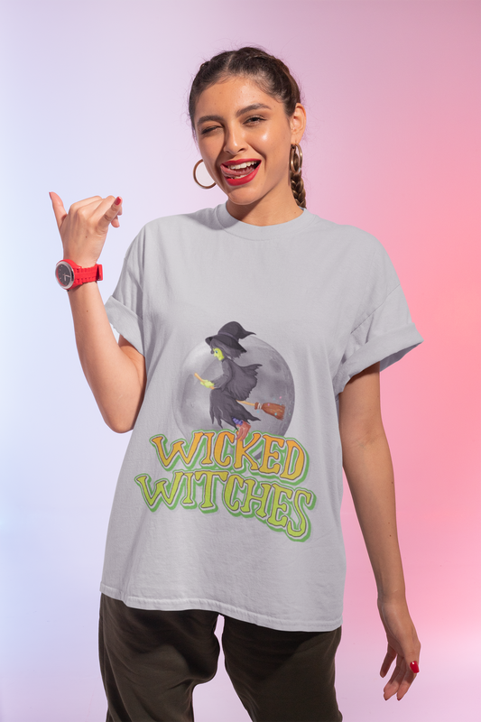 Wicked Witches Women Softstyle T-Shirt, Halloween Costume Tee