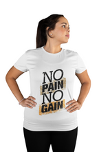 No Pain No Gain – Women’s Heavy Cotton Motivational T-Shirt