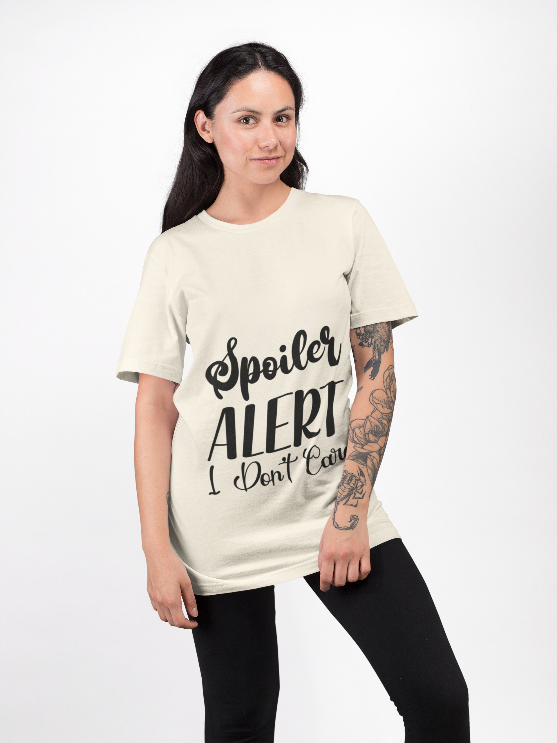 I Don’t Care Tee for Women – Bold T Shirt, Comfy Weekend Outfit