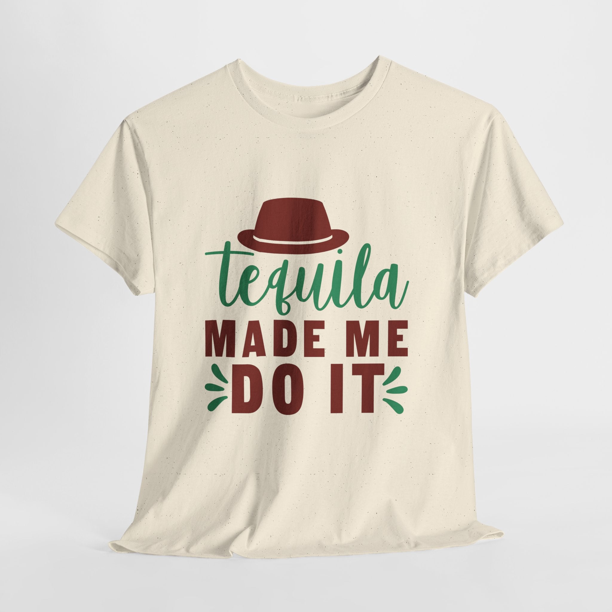 Tequila Made Me Do It – Women’s Heavy Cotton Party T-Shirt