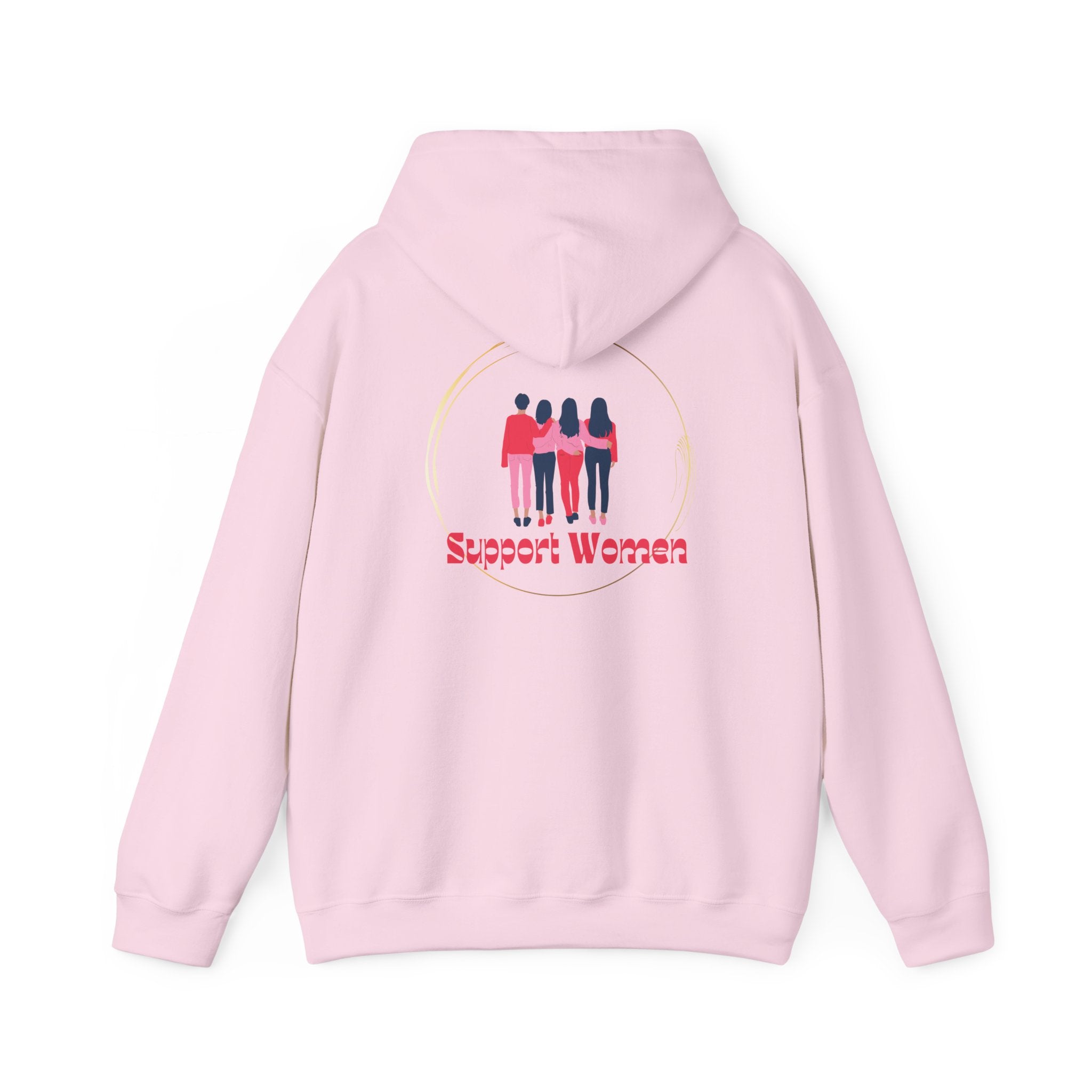 Support Women Hoodie – Cozy Unisex Values Wear