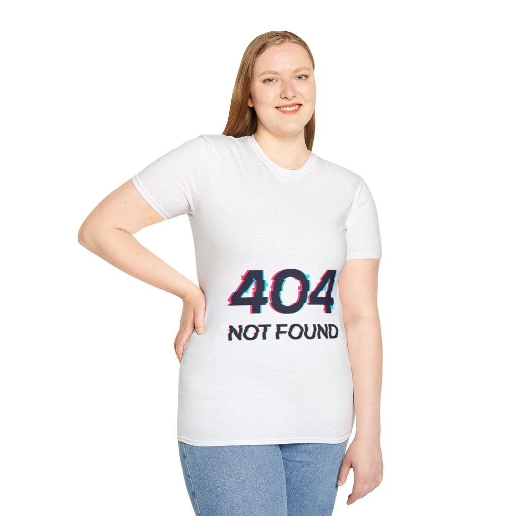 404 Error Shirt for Women – Quirky Tech Humor Tee, Casual Everyday Wear