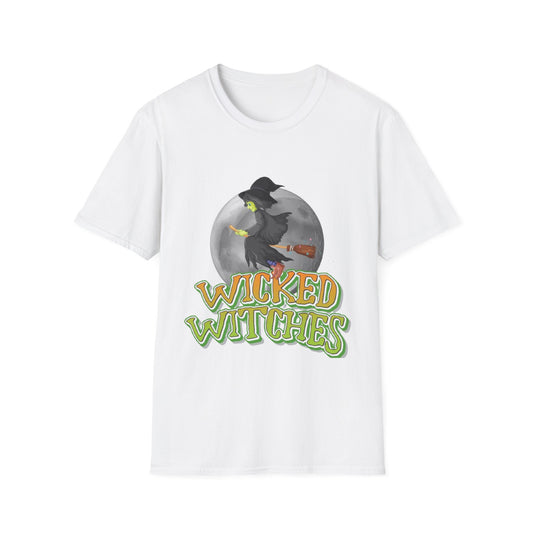 Wicked Witches Women Softstyle T-Shirt, Halloween Costume Tee