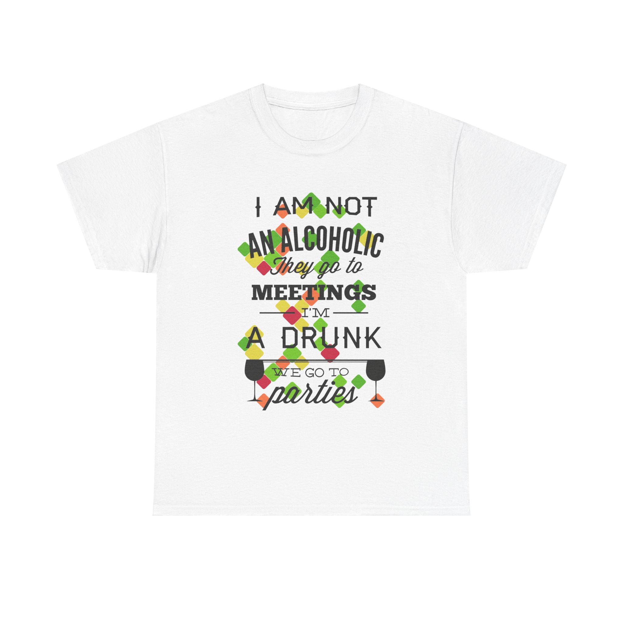 Party Mood Activated – Women’s Funny Drunk Heavy Cotton T-Shirt