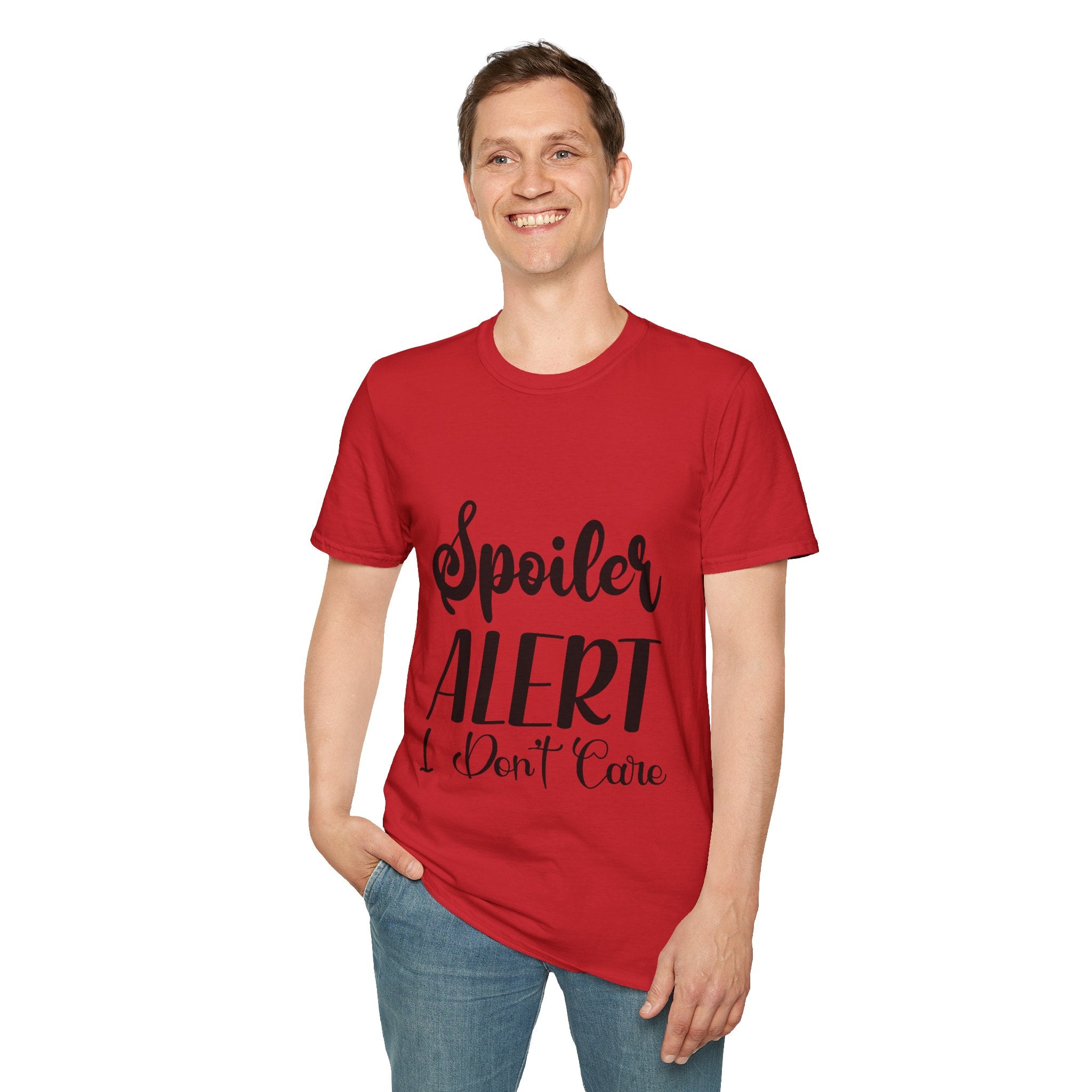 I Don’t Care Tee for Men – Bold T Shirt, Comfy Weekend Outfit