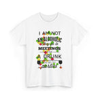 Party Mood Activated – Women’s Funny Drunk Heavy Cotton T-Shirt