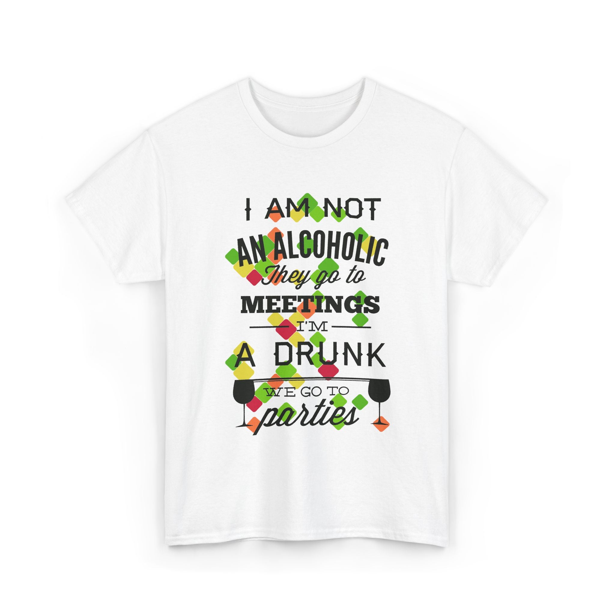 Party Mood Activated – Women’s Funny Drunk Heavy Cotton T-Shirt